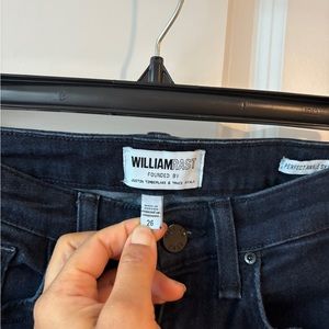 William Rast Women's Dark Blue Jeans
